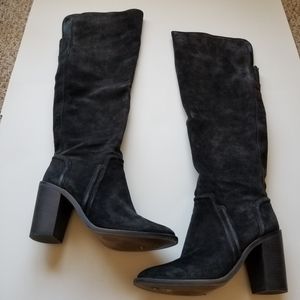 Vince Camuto Melaya grey over the knee boot.